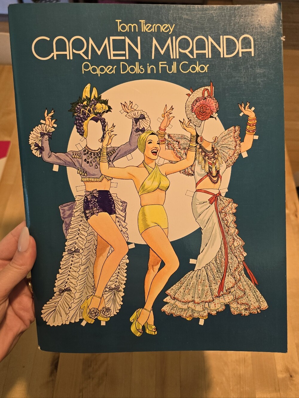 Carmen Miranda Vintage Paper Dolls Brand New Never Used